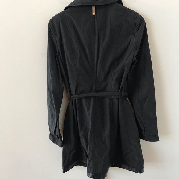 Mackage water resistant black trench - Picture 3 of 11